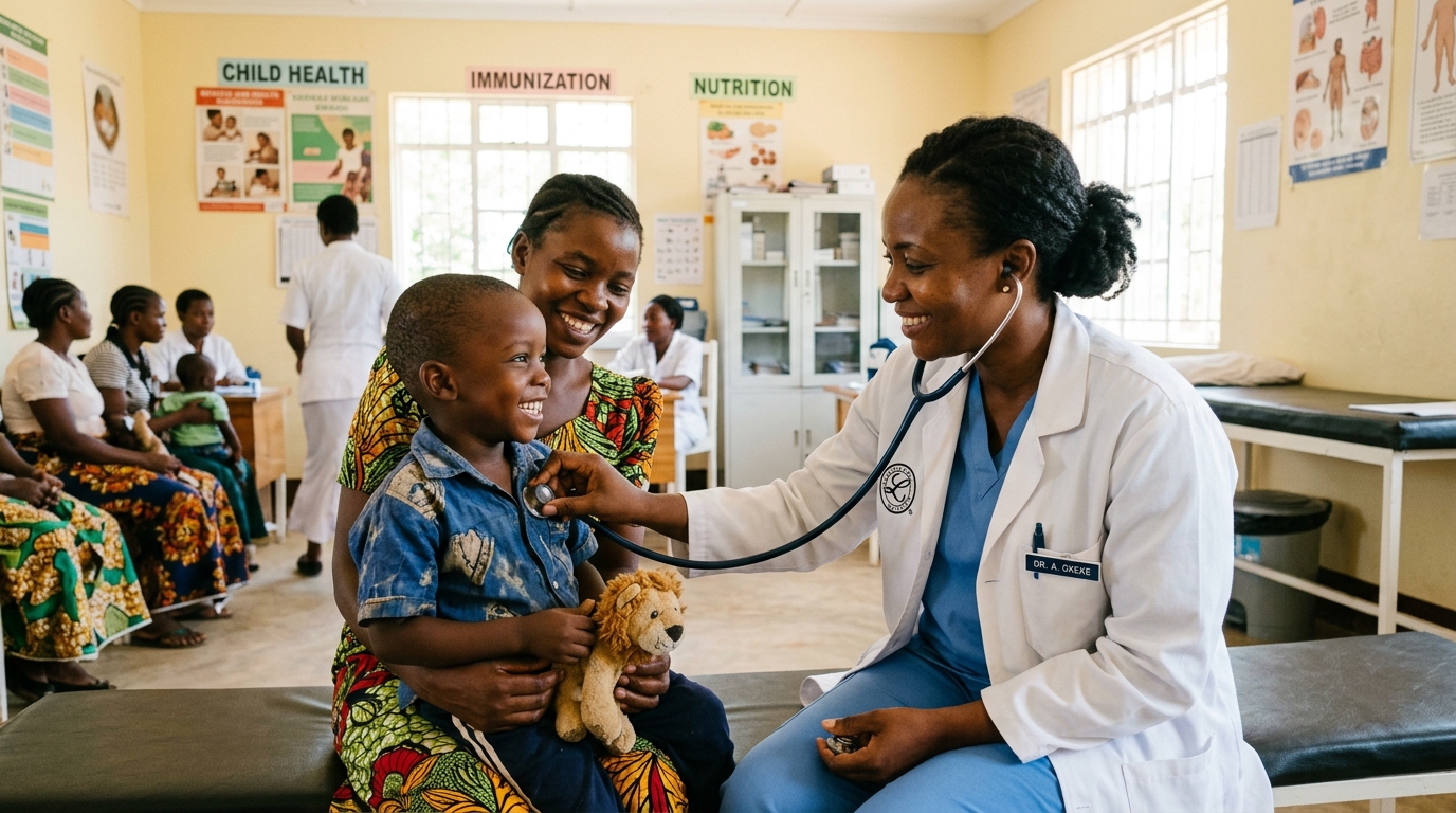 Pediatric healthcare in Africa